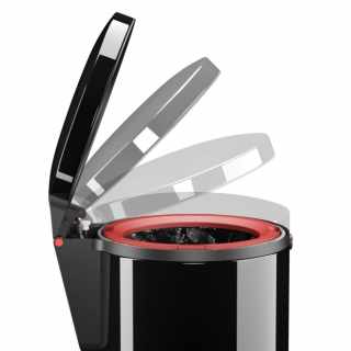 HAILO PURE S 3L  pedálos hulladéktároló fekete #4