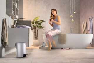 HAILO PURE S 3L  pedálos hulladéktároló fekete #5