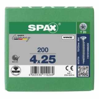 Spax univerzális csavar, T20, 4 x 25 mm #2