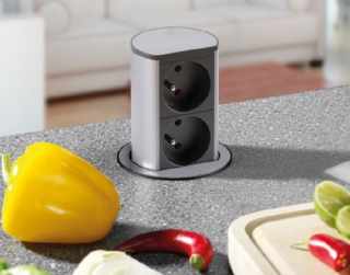 Bachmann ELEVATOR 2x230V Dugalj matt fekete #3