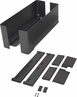 Kesseböhmer CONERO kihúzható belső fiók szett 168 H üvegek nélkül  mélység: 475 mm porszórt arany #1