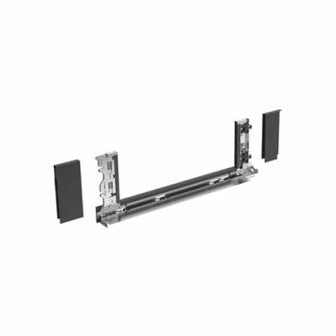 Hettich AvanTech YOU Inlay fiók oldallap 500 mm balos antracit magasság 187 mm (ipari kiszerelés)