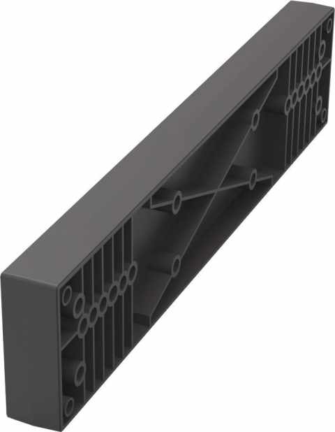 Kesseböhmer CONERO távtartó alátét mélység: 345mm fekete