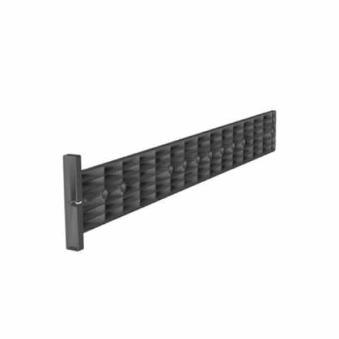 Hettich korpuszoldali fúrosablon a sínekhez műanyagból