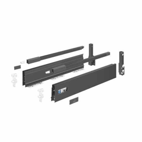 Hettich Atira fiók szett, 620 mm antracit magasság 144 mm