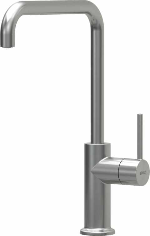 HKT Hype csaptelep, 360°-ban forgatható, hidegindítással és kerámia betéttel, szálcsiszolt nemesacél