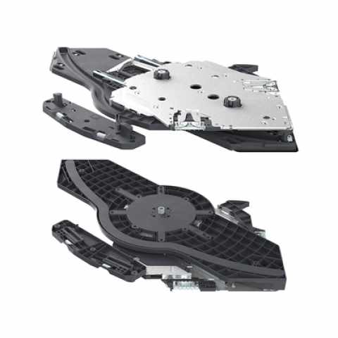 Hettich FurnSpin XL Push to open Silentel alul, jobb