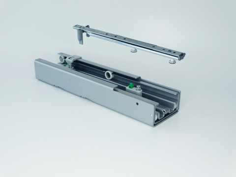 Kesseböhmer DISPENSA teljes kihúzású vasalat VVS-X ( befele csillapítással ) SSP ezüstszürke