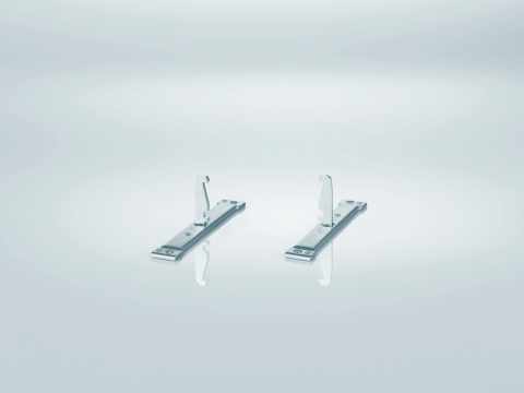 Kesseböhmer DISPENSA Frontrögzítő 450 mm Silver 1gr