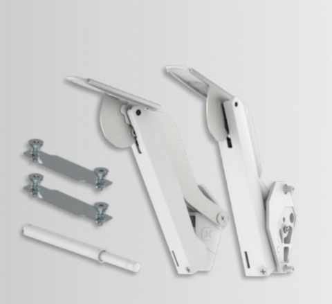 Kesseböhmer FREEspace pto C típusú felnyíló vasalat nickel/anthracite