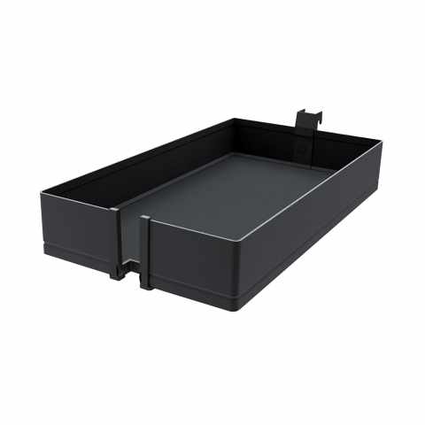 Kesseböhmer DISPENSA tálca 400mm ARENAplus Pure Antracite VPE:2