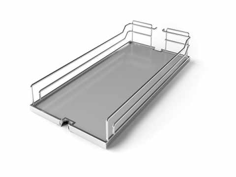 Kesseböhmer DISPENSA tálca 400mm ARENAplus classic Chrome/Grey VPE: 2