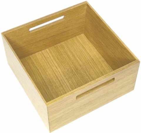 Kesseböhmer Fineline LiniQ négyzet alakú fiókbetét tölgy natúr