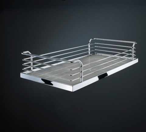 Kesseböhmer Comfort II. tálca (200mm elembe) ARENAplus classic 110x470x75 mm Chrome/Grey