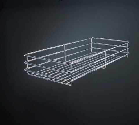 Kesseböhmer Comfort II. tálca (200mm elembe) ARENAplus Metal basket 110x470x88 mm Grey