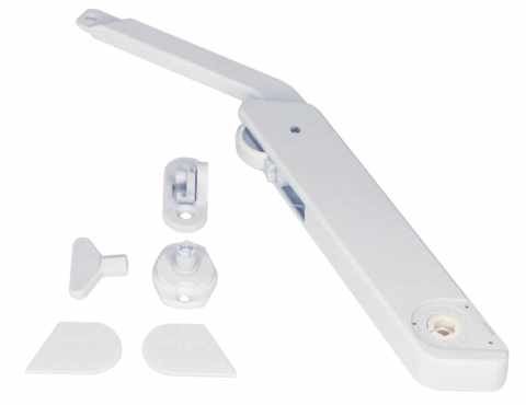 Kesseböhmer FREElight D típusú felnyíló vasalat szett Icewhite