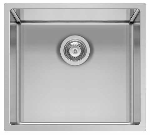 HKT, Kumu 450 U mosogatótálca 50cm-es szekrénybe, szálcsiszolt rozsdamentes acél