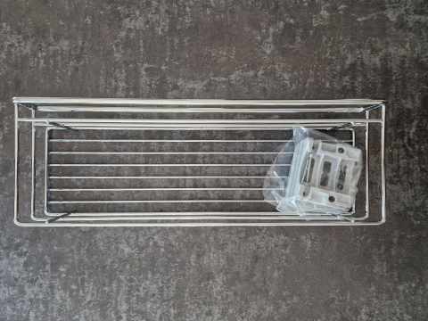 Kesseböhmer IDEAL Kihúzható kosár csúszó rendszerrell Gardrób szekrényhez