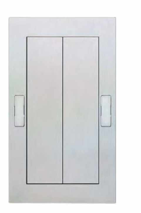 Form-orange, E-motion Special + L-es méretű duplaszárnyas fogantyú alumínium kivitel