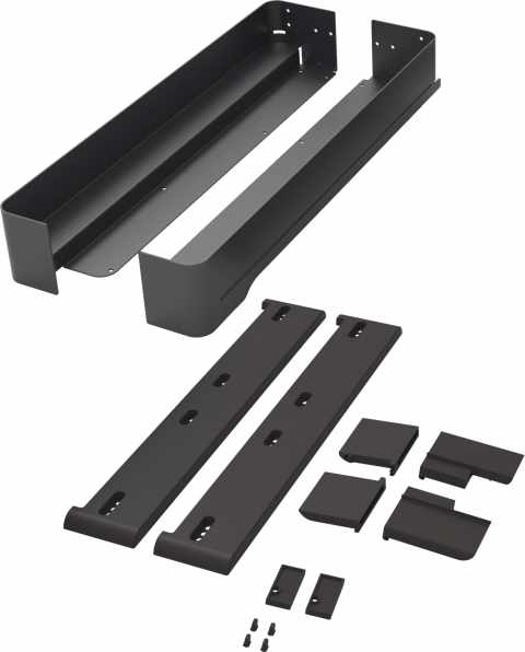 Kesseböhmer CONERO kihúzható Comfort tálca 72 H mélység: 475 mm fekete