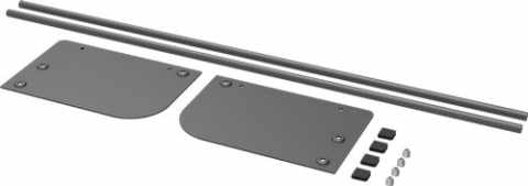 Kesseböhmer CONERO cipőtartó szett szélesség: 762 mm fekete VPE: 2db