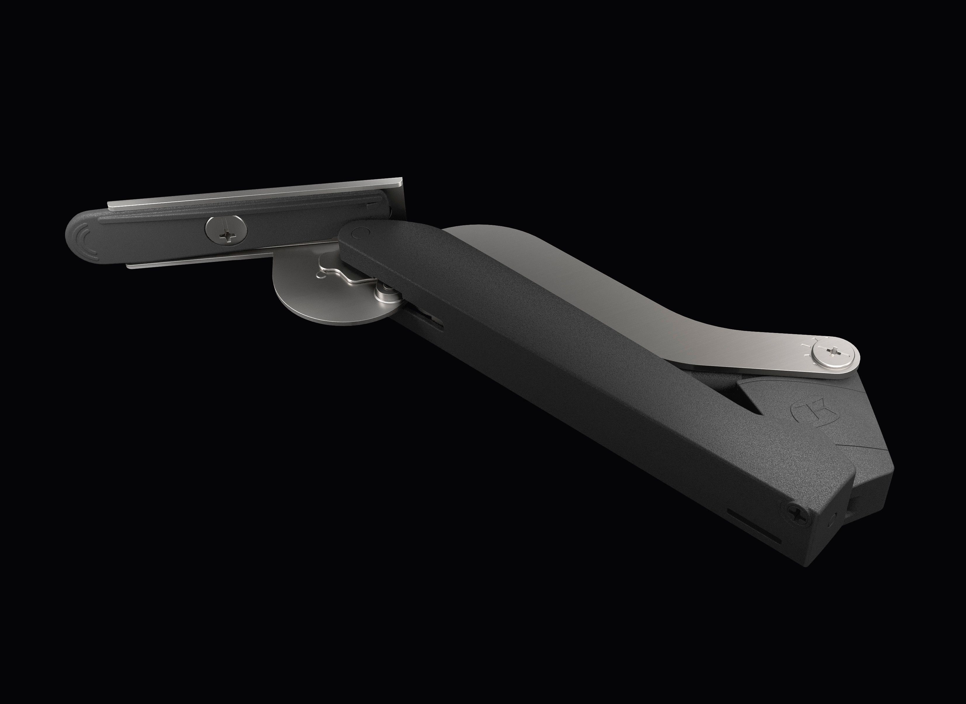 Kesseböhmer FREEspace C típusú felnyíló vasalat anthracite/nickel SA