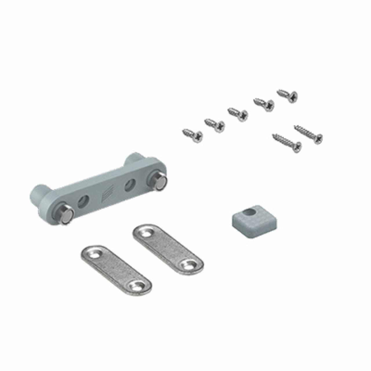 Hettich WingLine L Standard mágneses zárvatartó készlet a Pull to move szetthez, szürke