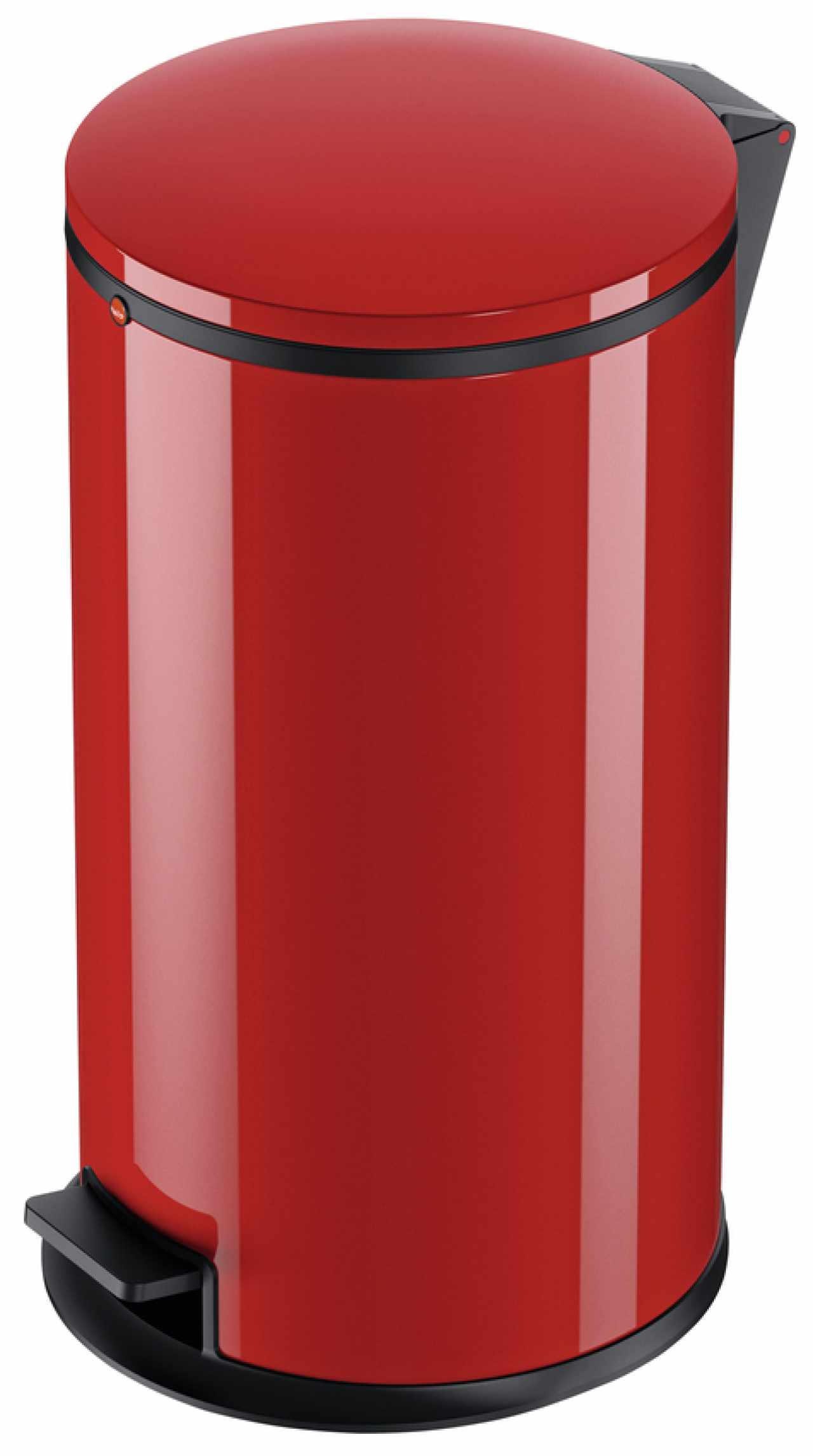 HAILO PURE L 25L pedálos hulladéktároló piros