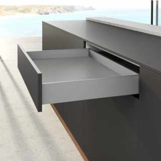 Hettich AvanTech YOU fiók oldal profil 650 mm balos szürke magasság 101 mm (ipari kiszerelés) #3