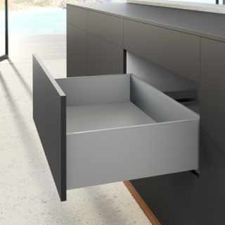 Hettich AvanTech YOU fiók oldal profil 600 mm jobbos szürke magasság 187 mm (ipari kiszerelés) #3