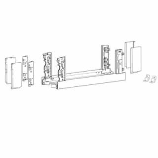 Hettich AvanTech YOU Inlay fiók oldallap 550 mm jobbos antracit magasság 187 mm (ipari kiszerelés) #5