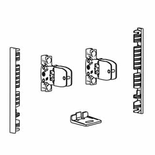 Hettich AvanTech YOU frontrögzítő belső előlaphoz,101 mm magas, szürke #2