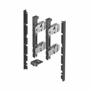 Hettich AvanTech YOU frontrögzítő belső előlaphoz,187 mm magas, antracit #1