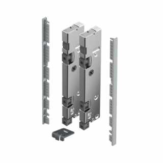 Hettich AvanTech YOU Inlay fiók frontrögzítő belső előlaphoz,187 mm magas, szürke #1