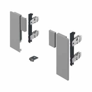 Hettich AvanTech YOU frontrögzítő belső fiók tartóprofil változathoz,187 mm magas, szürke #1