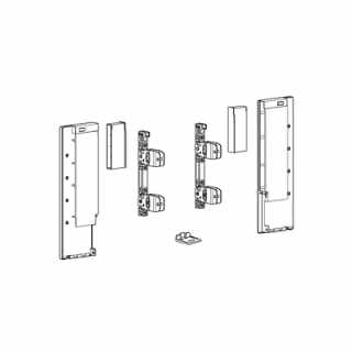 Hettich AvanTech YOU frontrögzítő belső fiók tartóprofil változathoz,187 mm magas, szürke #2