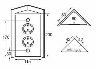 HKT ELIM dugalj, 2x230V dugalj, fekete #2