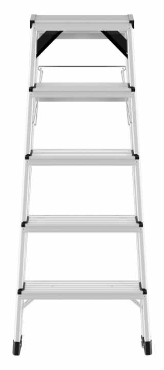 HAILO D60 StandardLine kétoldalas biztonsági létra 2x5 lépcsős #2