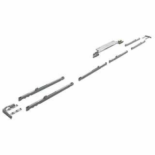 Hettich Topline XL tolóajtó rendszerhez Silent System csillapítás, 3 ajtós kivitel, 30-80 kg. #1