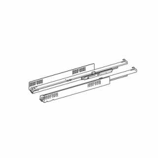 Hettich Quadro YOU Teljes kihúzású sín push to open funkcióval, terhelhetőség 30kg-ig, 270 mm  jobb #2