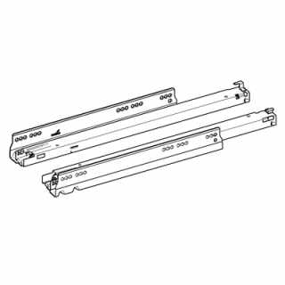 Hettich Actro YOU Teljes kihúzású sín beépített csillapítással, terhelhetőség 40kg-ig, 300 mm jobb #2