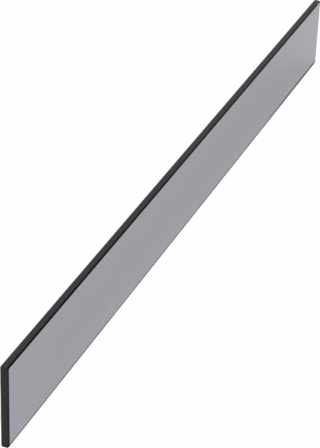 Kesseböhmer CONERO edzett szürke biztonsági üveg Comfort tálcához 72 H / Korpusz belső szélesség: 484-544 mm #1