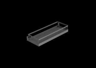 Kesseböhmer Tandem Side III tálca 600 mm ARENAplus style-antracit VPE: 3db #1