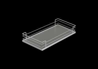 Kesseböhmer Tandem III tálca 600 mm ARENAplus classic-Silver/Grey VPE: 3 db #1