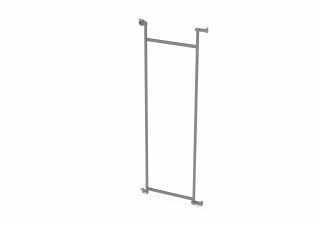 Kesseböhmer Tandem Side III keret 600/1700 mm silver #1