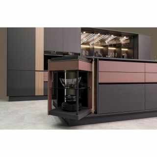 Hettich FurnSpin S Push to open Silentel alul, bal #2
