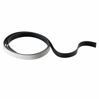 Hettich SlideLine M tolóajtó rendszer kiegészítő eleme, öntapadó dekorációs szalag, fekete 18/4000 mm #1