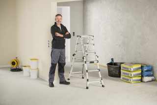 HAILO Master DTL100 teleszkópos alumínium létra #6 HAILO Master DTL100 teleszkópos alumínium létra #6