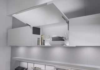 Kesseböhmer FREESlim flap frontrögzítő facsavarozáshoz galvanizált csavarokkal) antracit #2