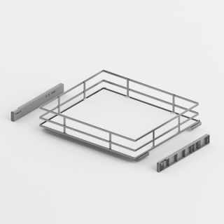 Hettich Naro 400 belső fiók, 600 mm, króm/fehér #1